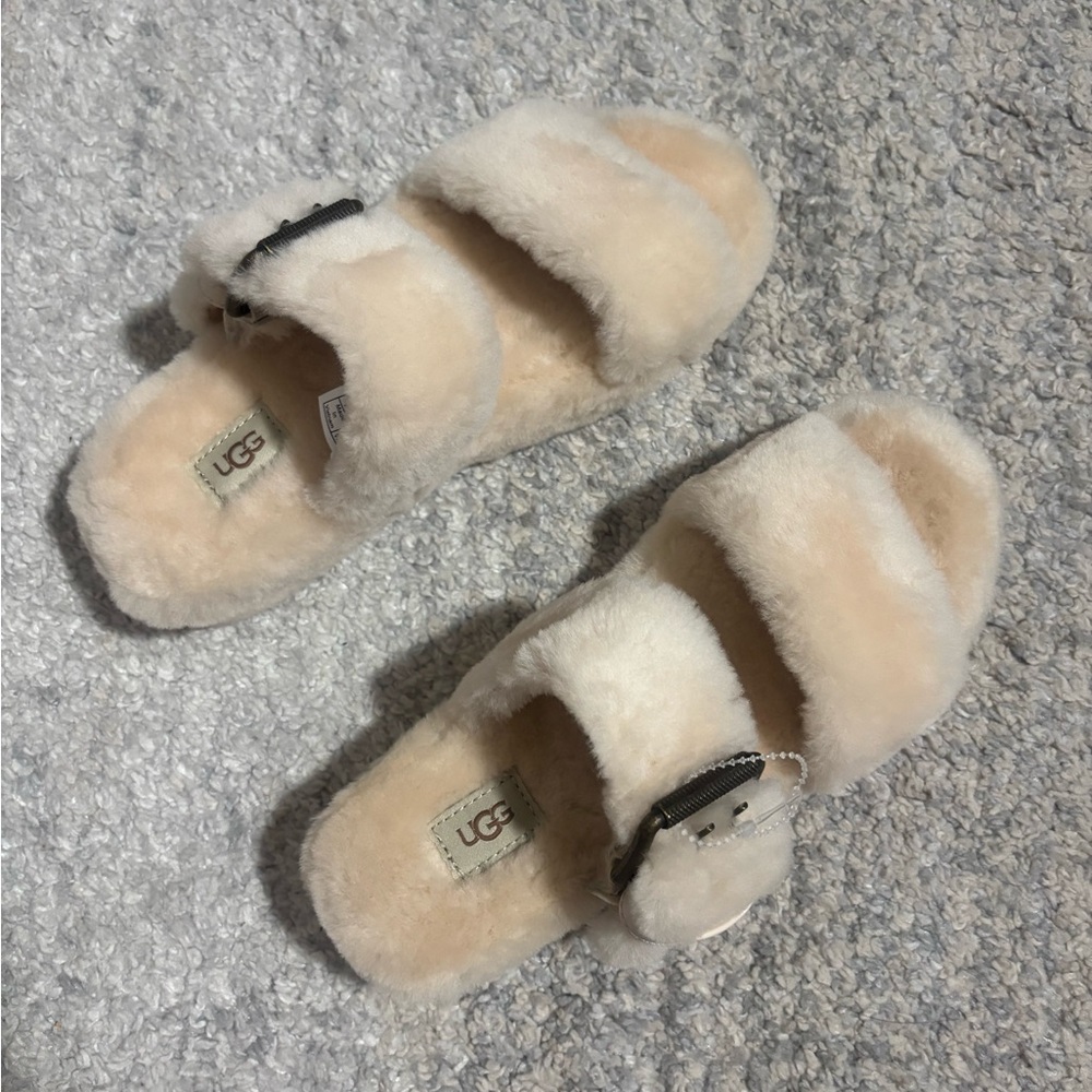 UGG Soft Tan Slippers